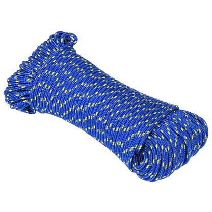 Multipurpose Utility Rope 5 mm 25 m Blue PP 150 kg Max Load