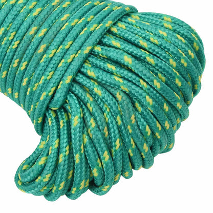 Multipurpose Utility Rope 5 mm 500 m Green PP 150 kg Max Load