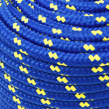 Multipurpose Utility Rope 14 mm 25 m Blue PP 1275 kg Max Load
