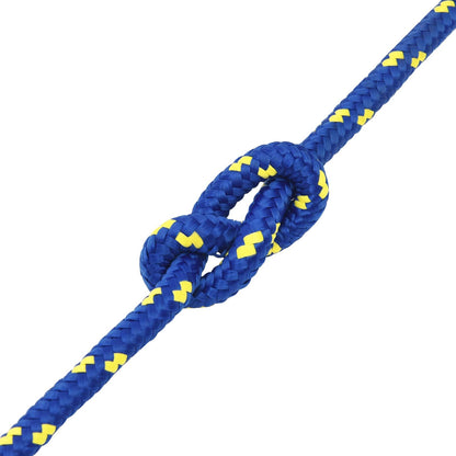Multipurpose Utility Rope 14 mm 25 m Blue PP 1275 kg Max Load