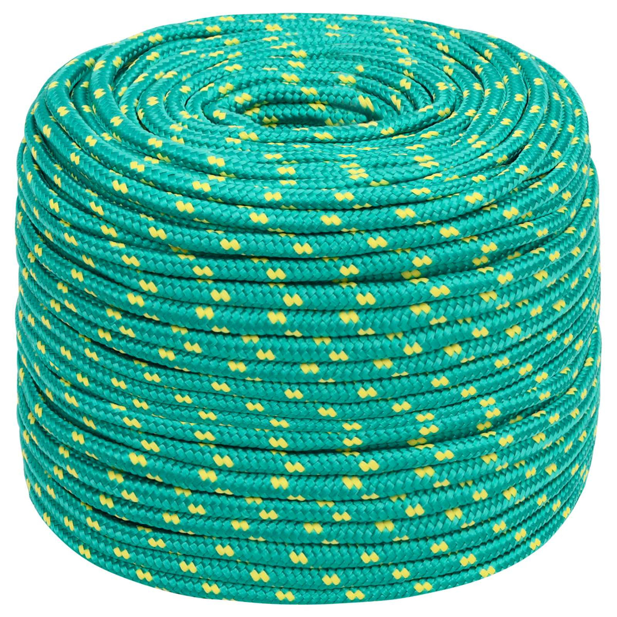 Multipurpose Utility Rope 6 mm 25 m Green PP 240 kg Max Load
