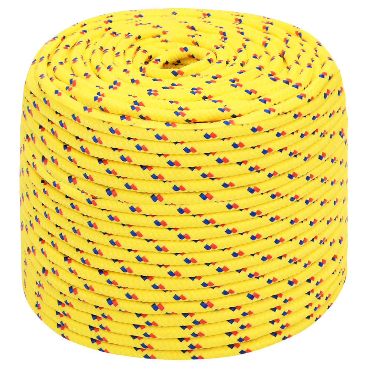 Multipurpose Utility Rope 8 mm 50 m Yellow PP 420 kg Max Load