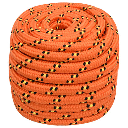 Multipurpose Utility Rope 20 mm 50 m Orange PP 2400 kg Max Load