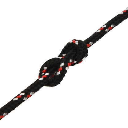 Multipurpose Utility Rope 5 mm 100 m Black and Red PP