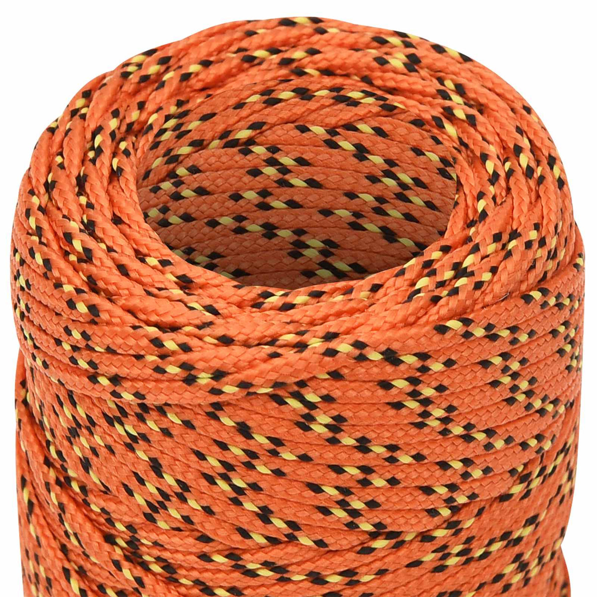 Multipurpose Utility Rope 2 mm 50 m Orange PP 27 kg Max Load