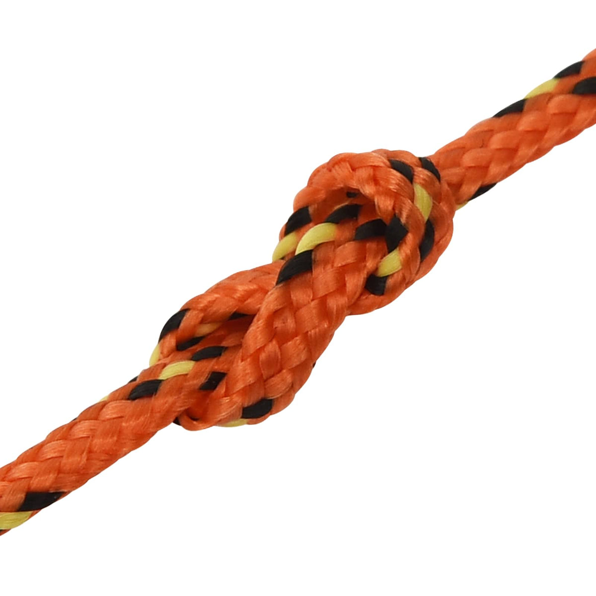 Multipurpose Utility Rope 2 mm 50 m Orange PP 27 kg Max Load