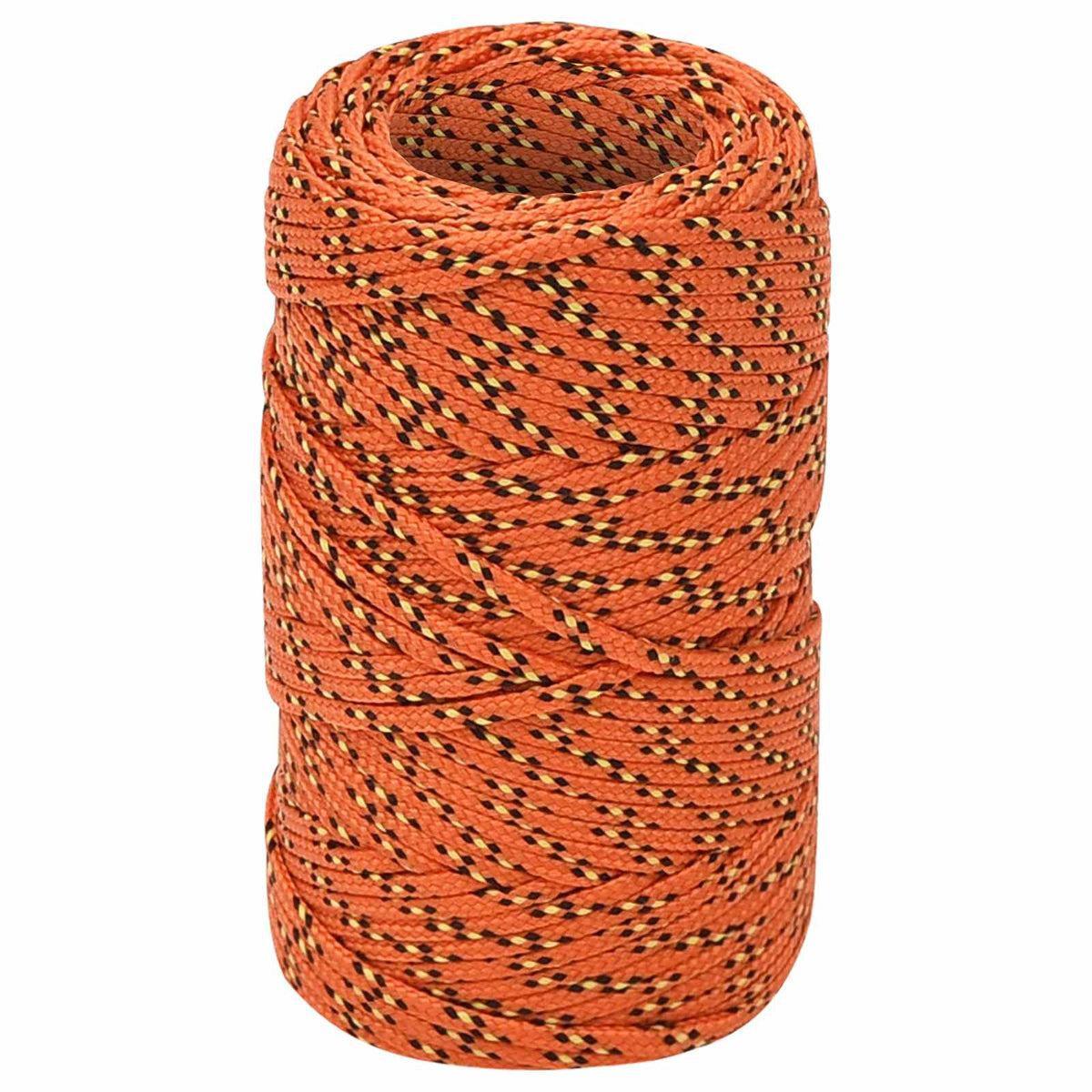 Multipurpose Utility Rope 2 mm 50 m Orange PP 27 kg Max Load