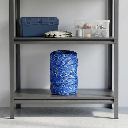 Multipurpose Utility Rope 2 mm 50 m Blue PP 27 kg Max Load