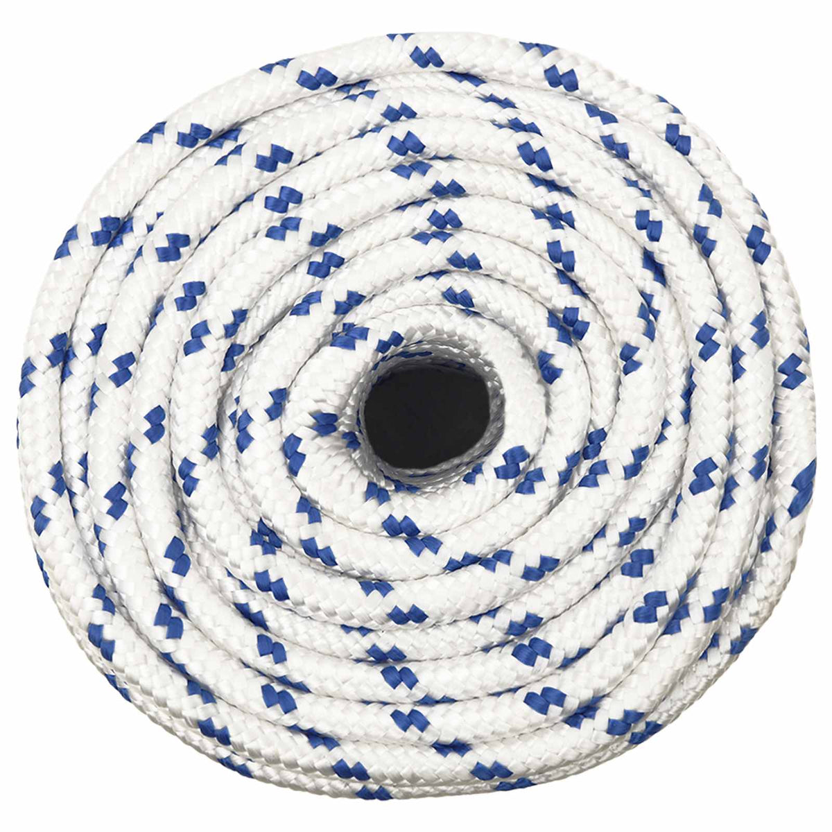 Multipurpose Utility Rope 14 mm 25 m White and Blue PP