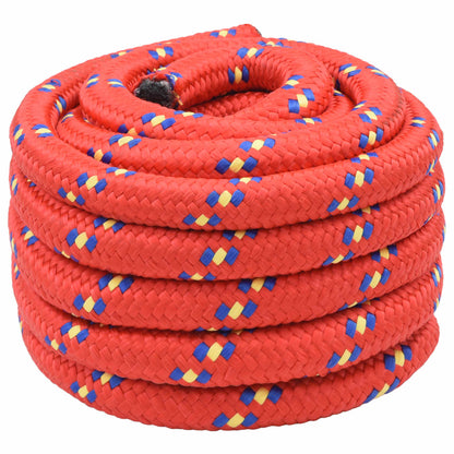 Multipurpose Utility Rope 40 mm 5 m Red PP 9600 kg Max Load