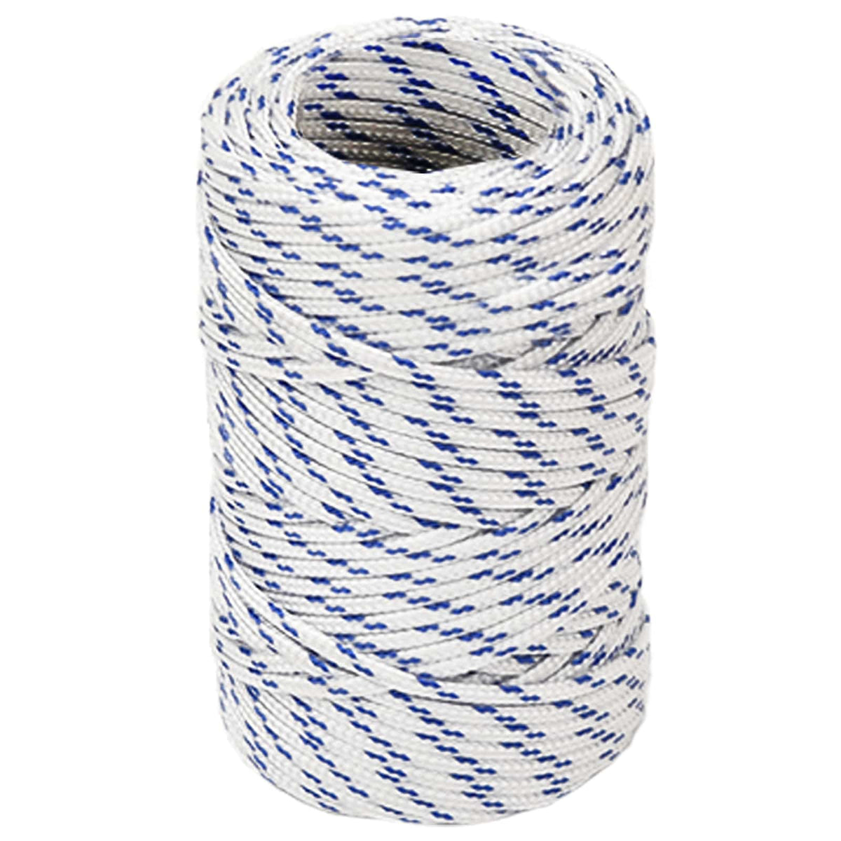 Multipurpose Utility Rope 2 mm 100 m White and Blue PP