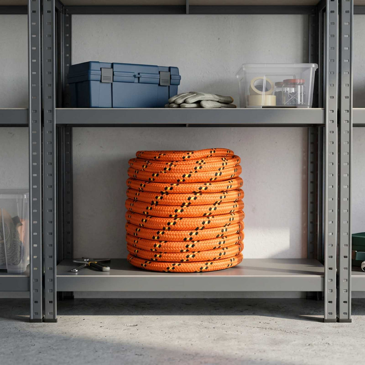Multipurpose Utility Rope 16 mm 25 m Orange PP 1560 kg Max Load