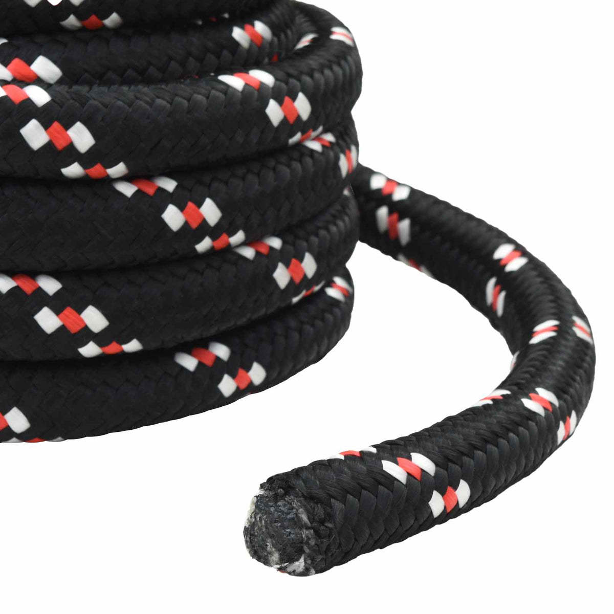 Multipurpose Utility Rope 30 mm 25 m Black and Red PP