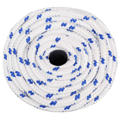 Multipurpose Utility Rope 16 mm 25 m White and Blue PP
