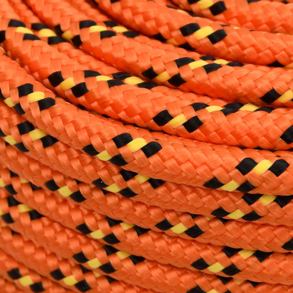 Multipurpose Utility Rope 6 mm 25 m Orange PP 240 kg Max Load