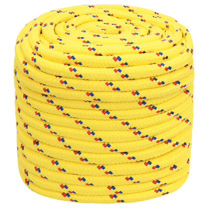 Multipurpose Utility Rope 16 mm 25 m Yellow PP 1560 kg Max Load