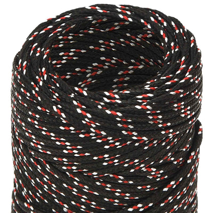 Multipurpose Utility Rope 2 mm 250 m Black and Red PP