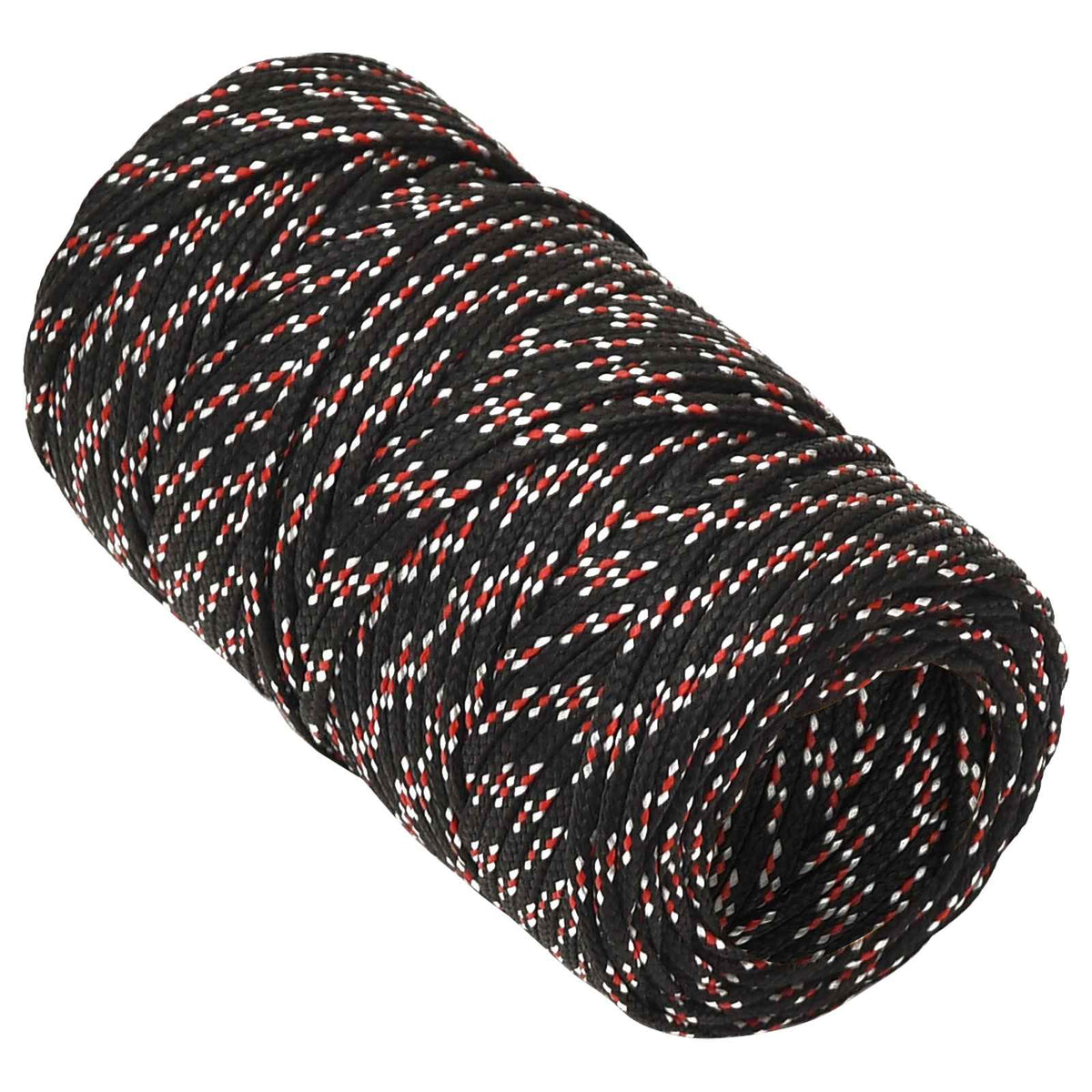 Multipurpose Utility Rope 2 mm 250 m Black and Red PP