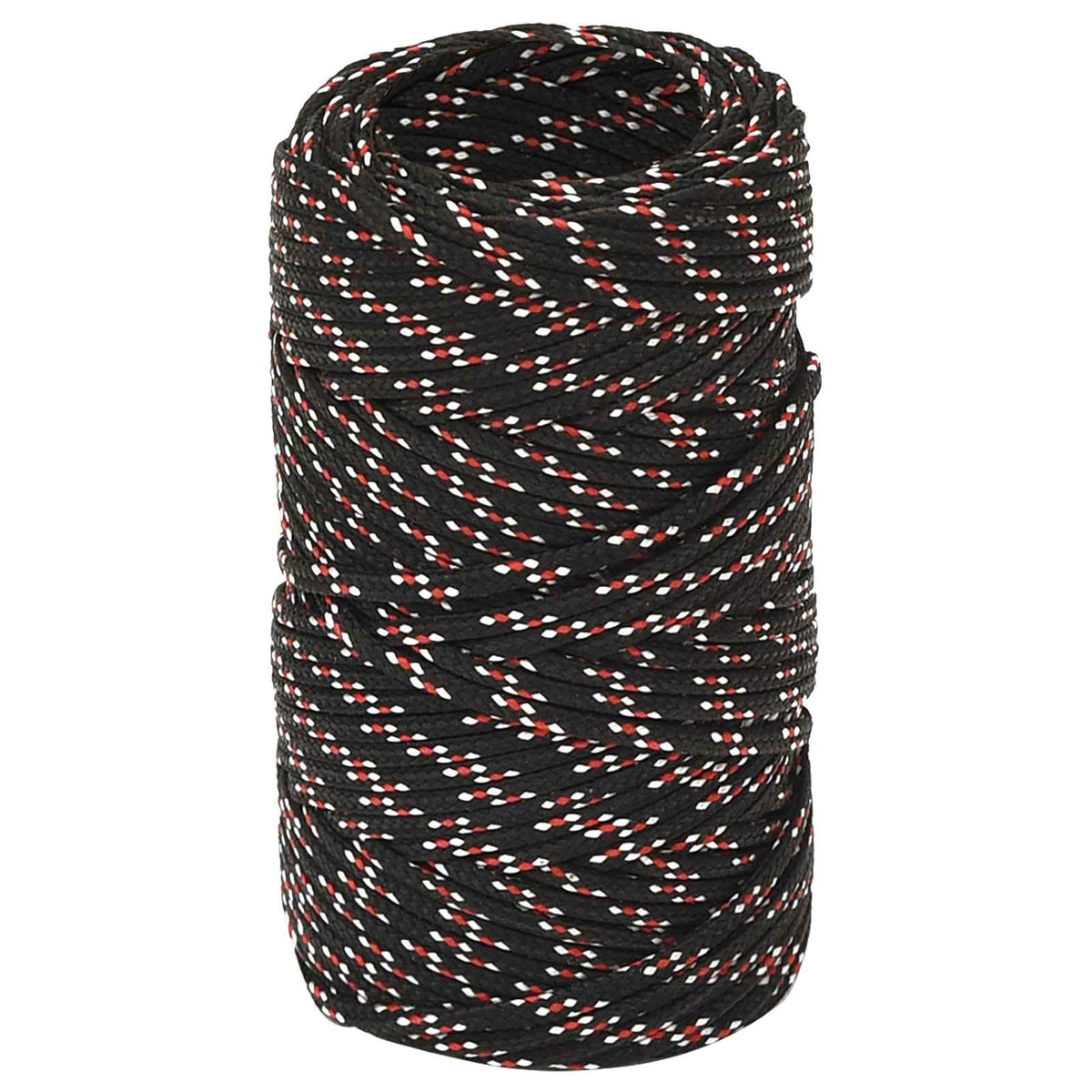Multipurpose Utility Rope 2 mm 250 m Black and Red PP