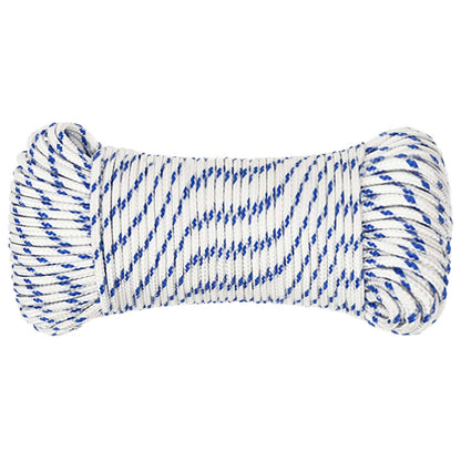 Multipurpose Utility Rope 3 mm 250 m White and Blue PP