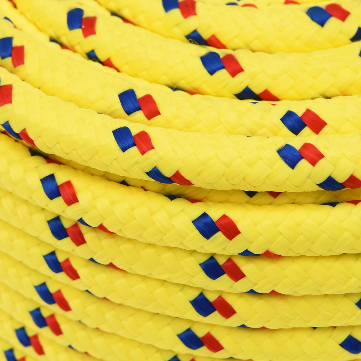 Multipurpose Utility Rope 14 mm 50 m Yellow PP 1275 kg Max Load