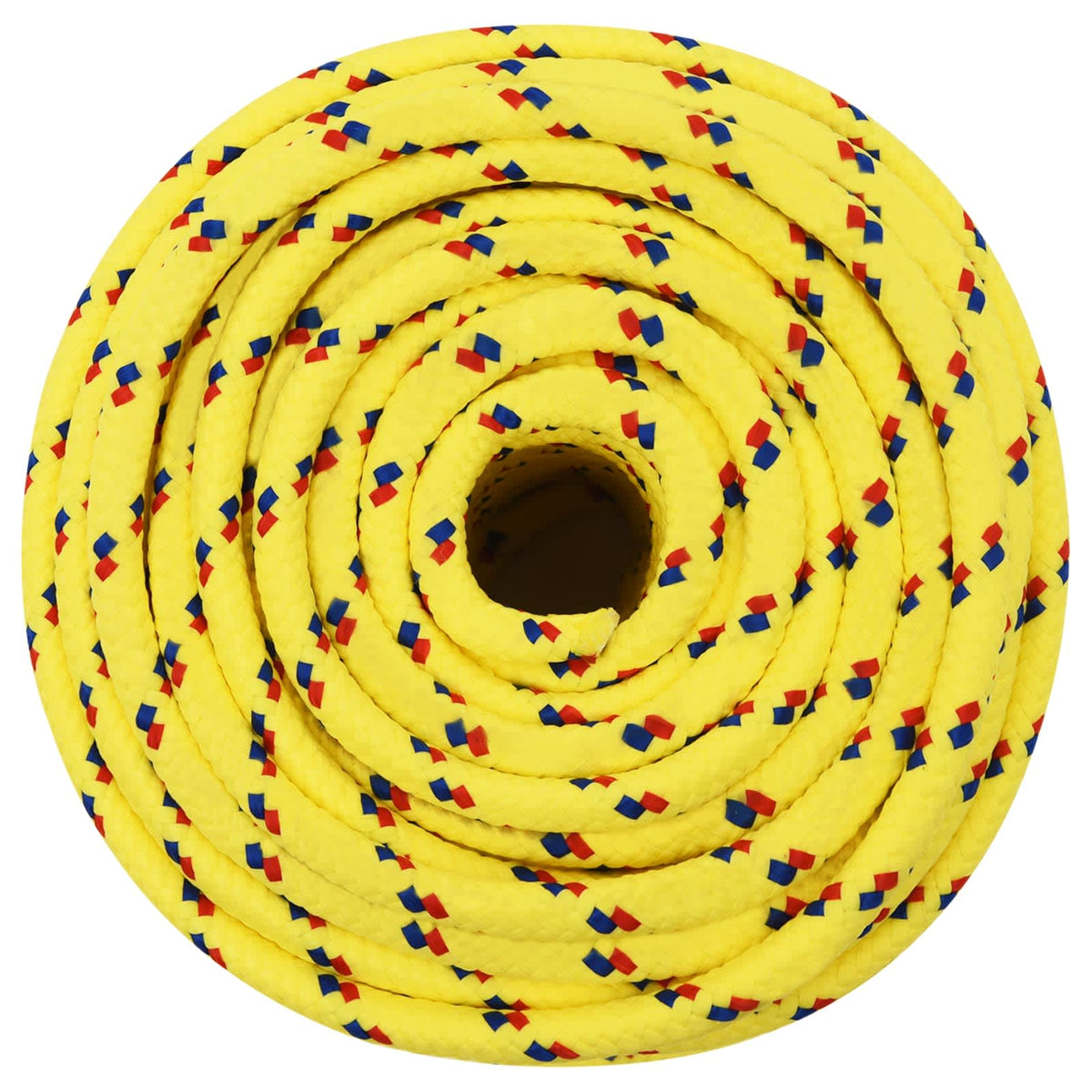 Multipurpose Utility Rope 14 mm 50 m Yellow PP 1275 kg Max Load