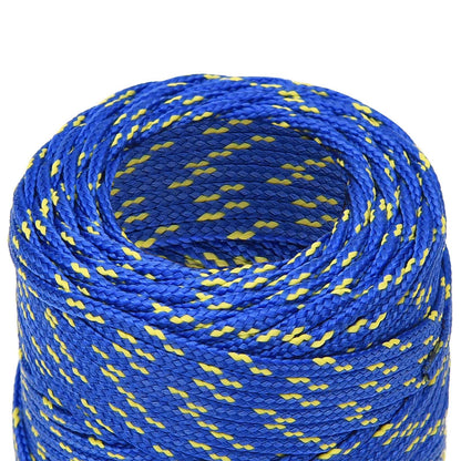 Multipurpose Utility Rope 2 mm 500 m Blue PP 27 kg Max Load