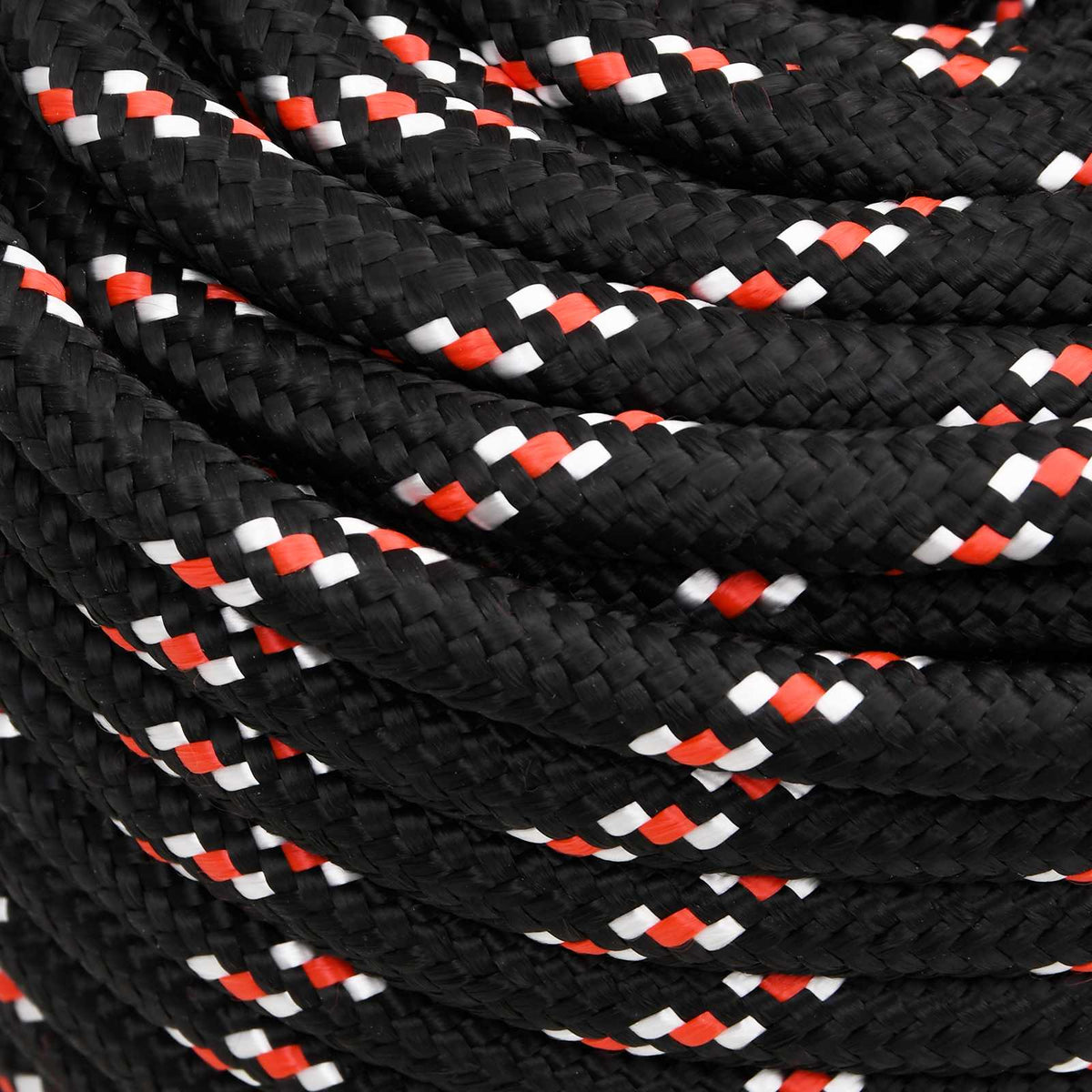 Multipurpose Utility Rope 14 mm 25 m Black and Red PP
