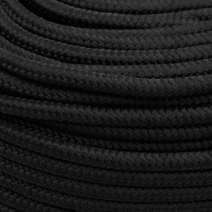 Multipurpose Utility Rope 8 mm 500 m Black PP 420 kg Max Load