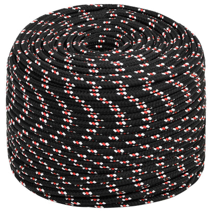 Multipurpose Utility Rope 8 mm 25 m Black and Red PP