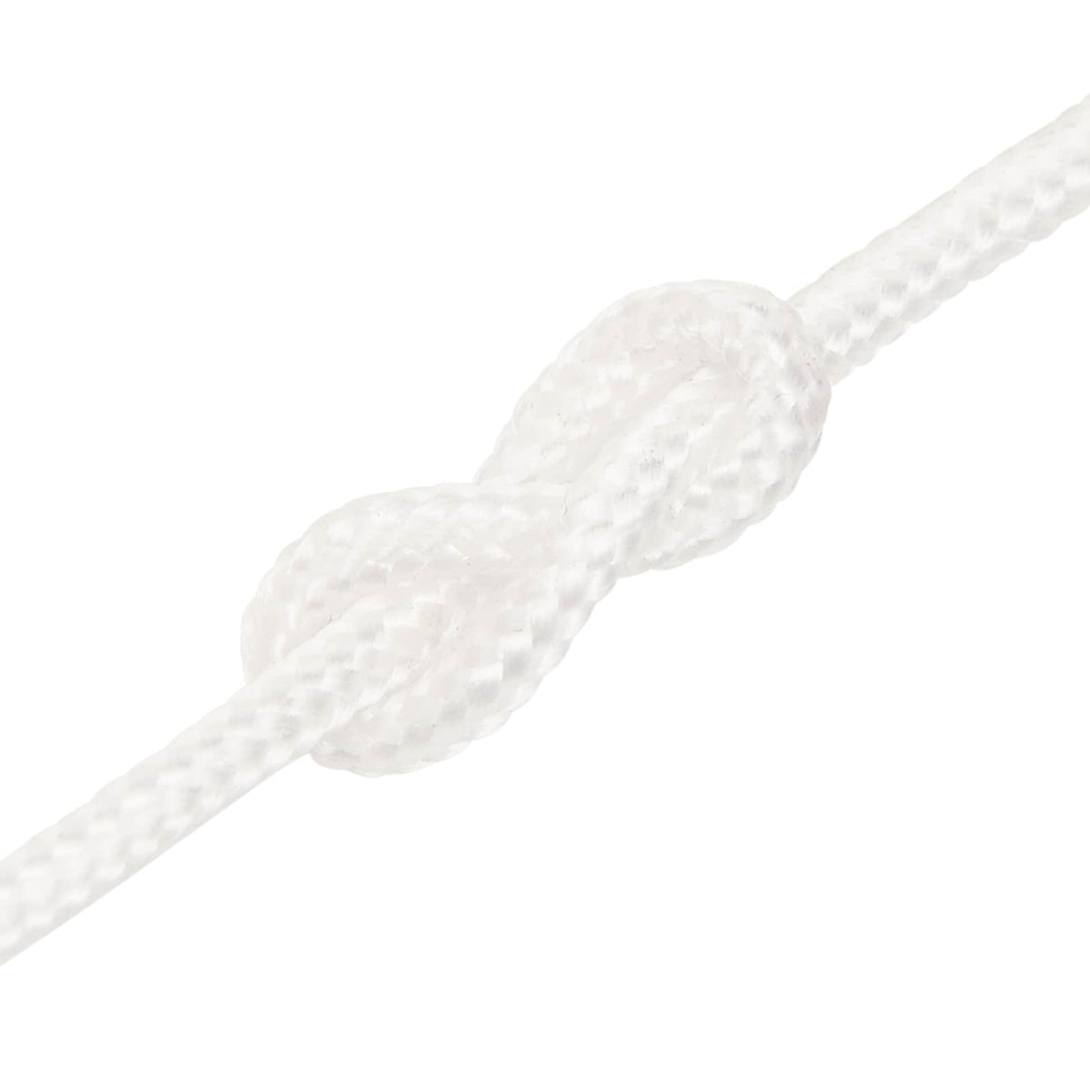 Multipurpose Utility Rope 3 mm 250 m White PP 67.5 kg Max Load