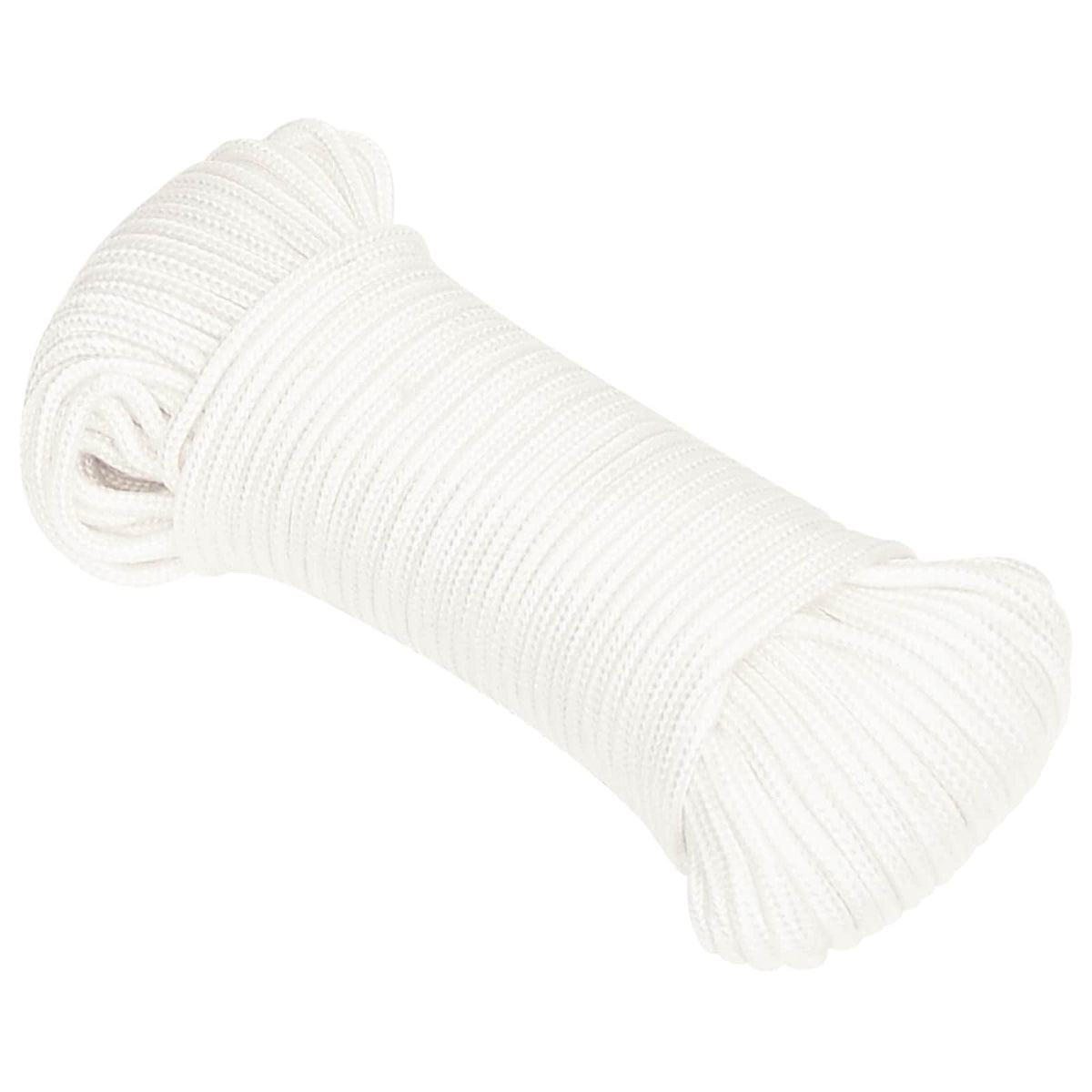 Multipurpose Utility Rope 3 mm 250 m White PP 67.5 kg Max Load