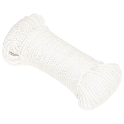 Multipurpose Utility Rope 3 mm 250 m White PP 67.5 kg Max Load