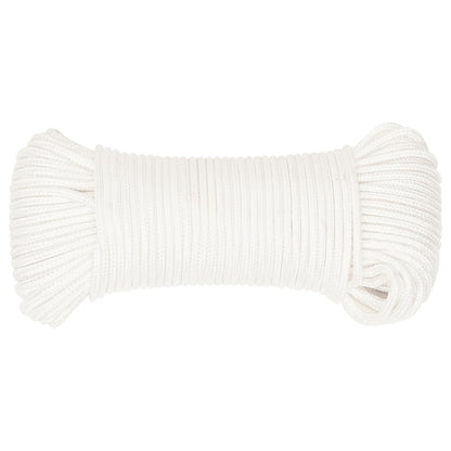 Multipurpose Utility Rope 4 mm 25 m White PP 105 kg Max Load