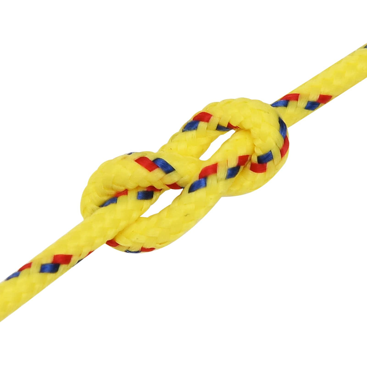 Multipurpose Utility Rope 2 mm 500 m Yellow PP 27 kg Max Load