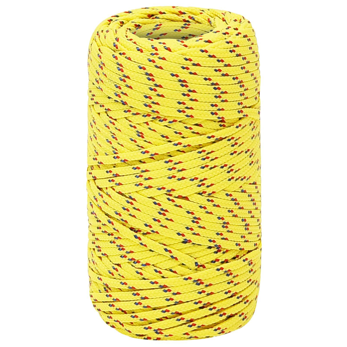 Multipurpose Utility Rope 2 mm 500 m Yellow PP 27 kg Max Load
