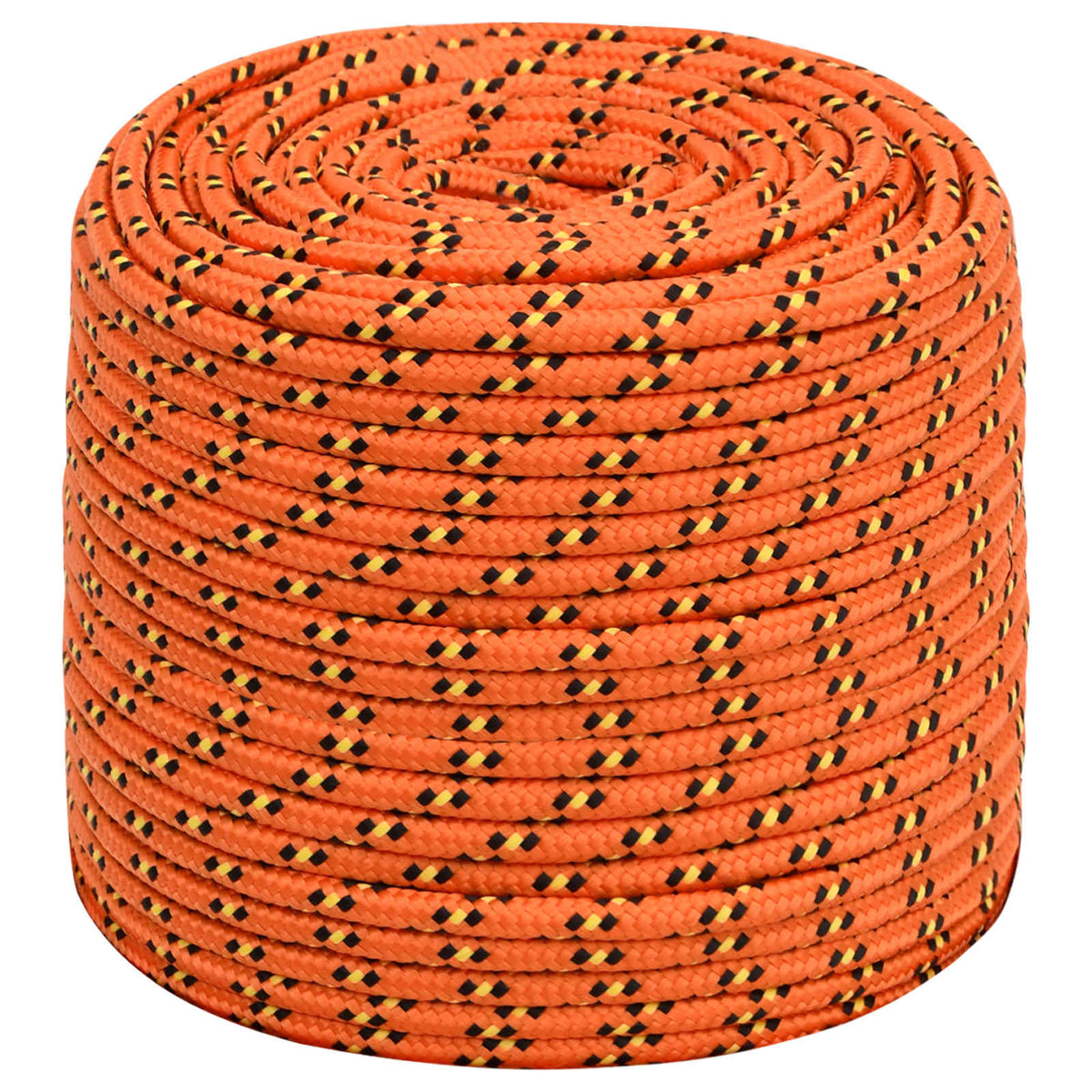 Multipurpose Utility Rope 8 mm 25 m Orange PP 420 kg Max Load