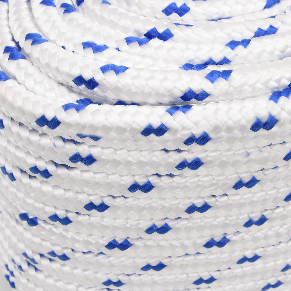 Multipurpose Utility Rope 18 mm 100 m White and Blue PP
