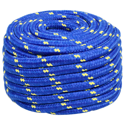Multipurpose Utility Rope 20 mm 25 m Blue PP 2400 kg Max Load