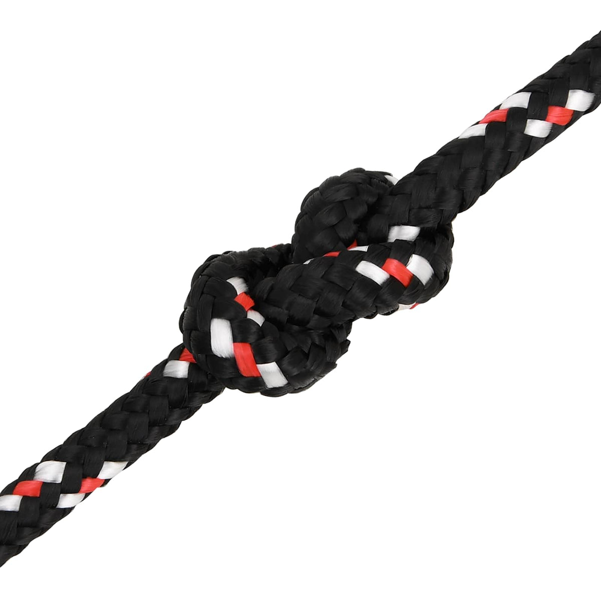 Multipurpose Utility Rope 8 mm 250 m Black and Red PP