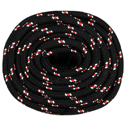 Multipurpose Utility Rope 20 mm 25 m Black and Red PP