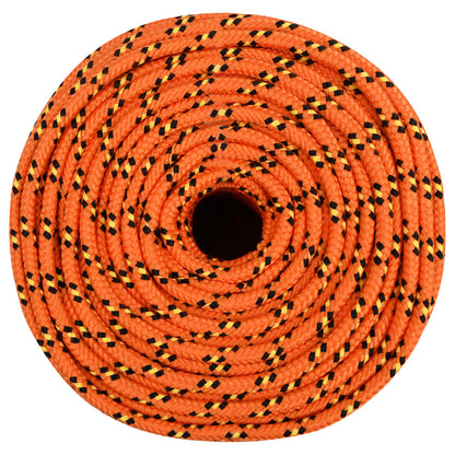 Multipurpose Utility Rope 6 mm 500 m Orange PP 240 kg Max Load