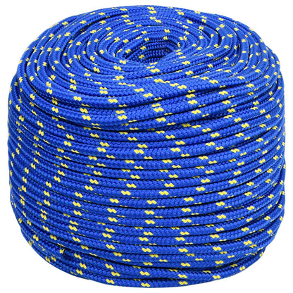 Multipurpose Utility Rope 6 mm 25 m Blue PP 240 kg Max Load