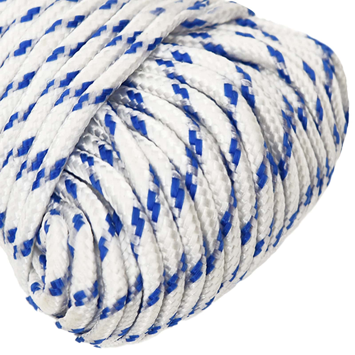 Multipurpose Utility Rope 4 mm 250 m White and Blue PP