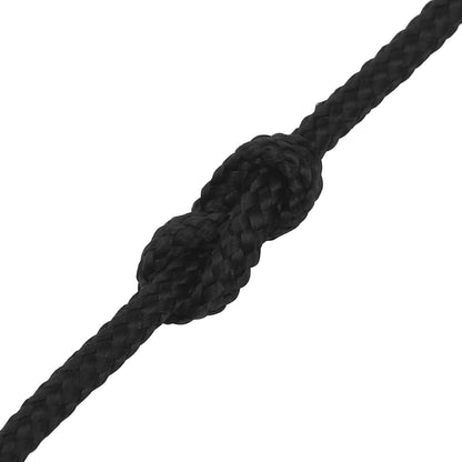 Multipurpose Utility Rope 2 mm 25 m Black PP 27 kg Max Load