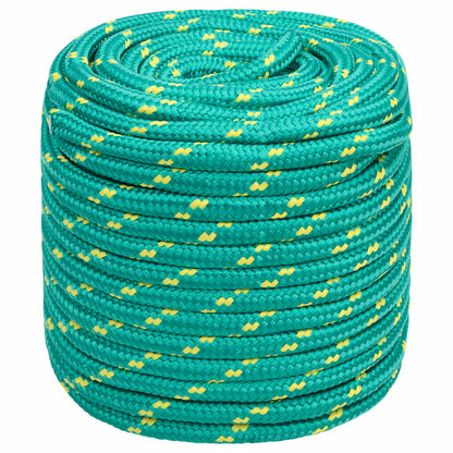 Multipurpose Utility Rope 16 mm 50 m Green PP 1560 kg Max Load