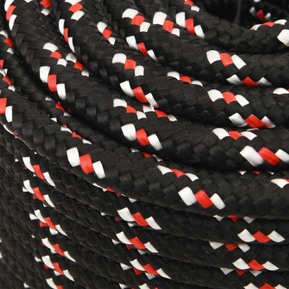 Multipurpose Utility Rope 12 mm 100 m Black and Red PP