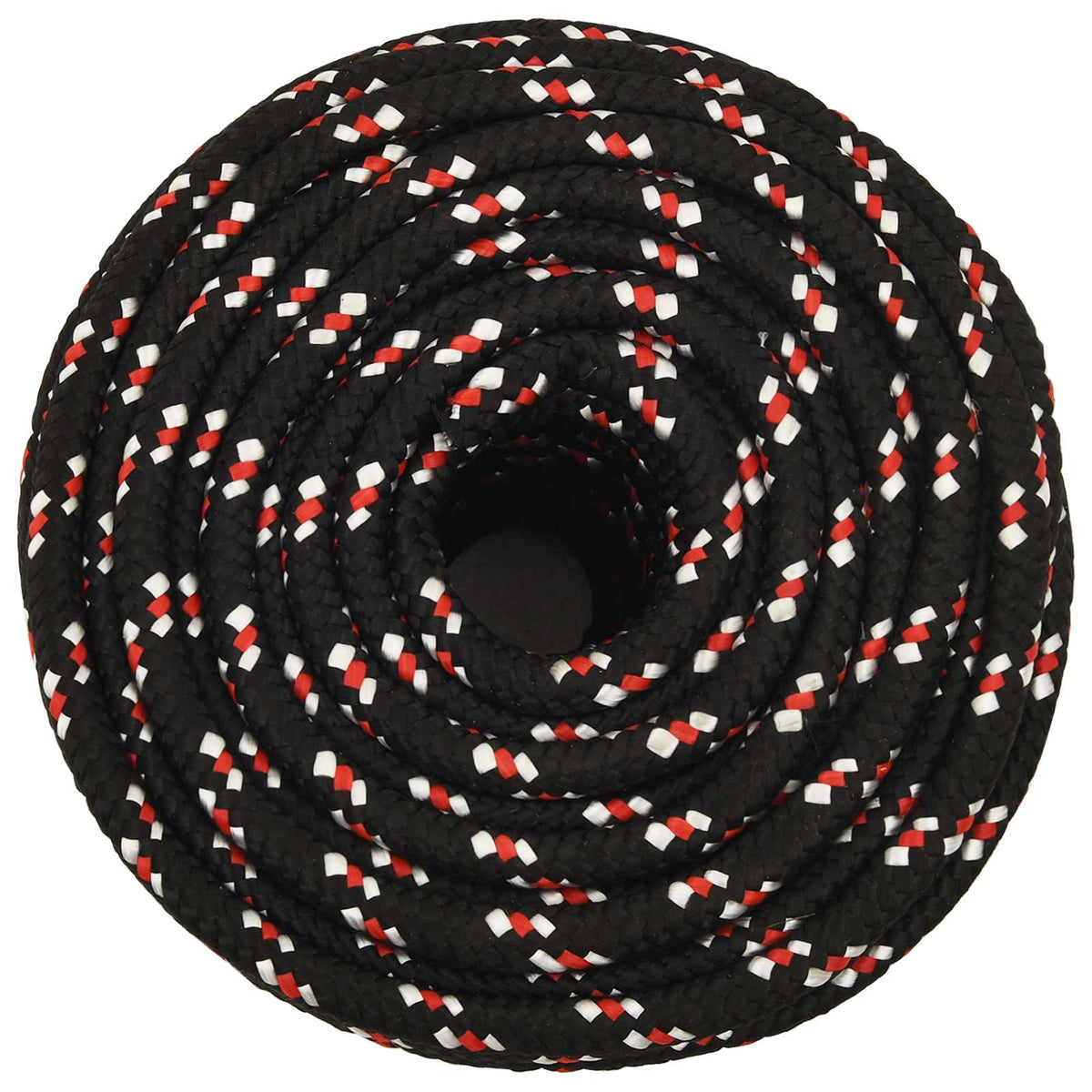 Multipurpose Utility Rope 12 mm 100 m Black and Red PP