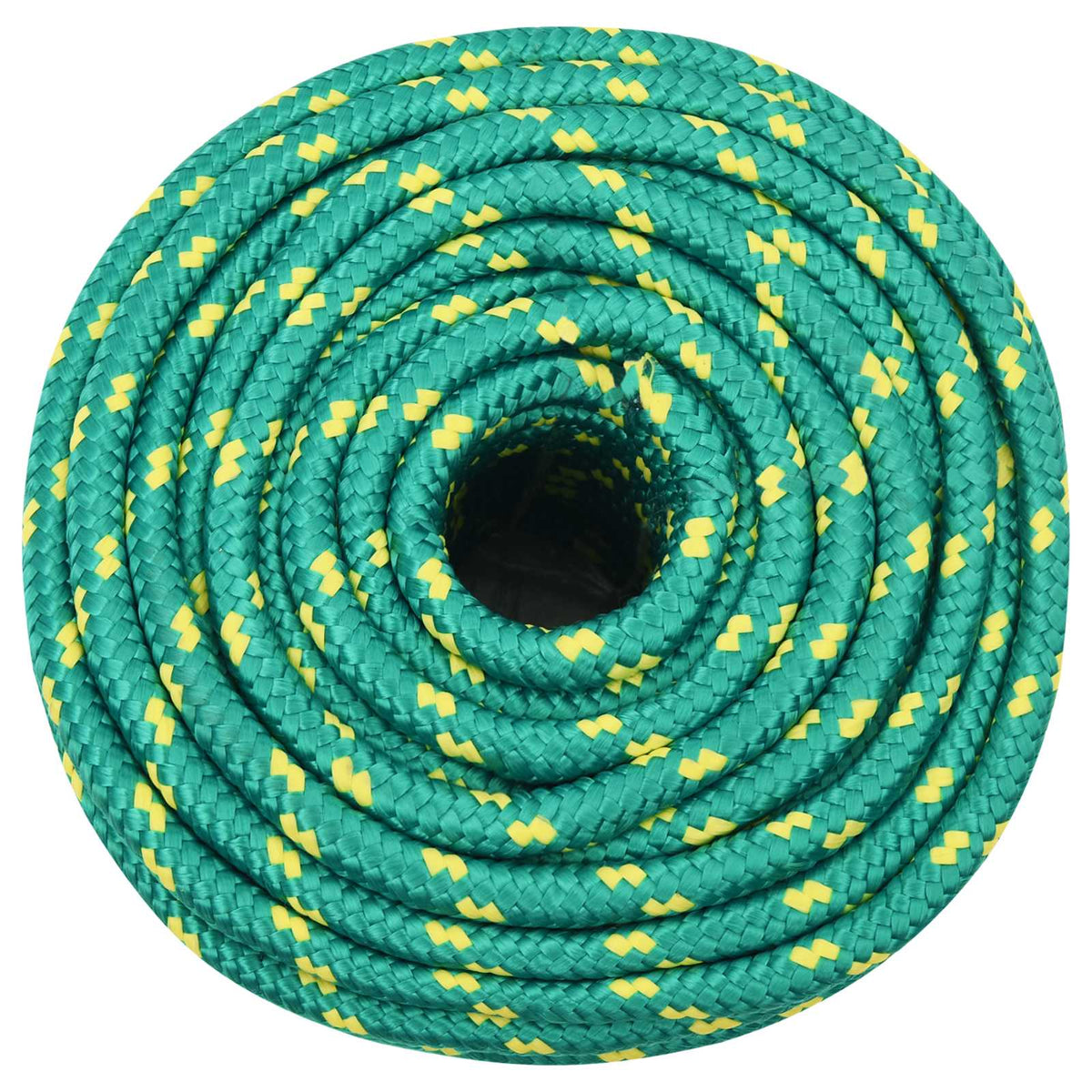 Multipurpose Utility Rope 12 mm 50 m Green PP 930 kg Max Load