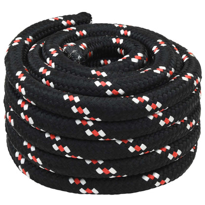 Multipurpose Utility Rope 30 mm 5 m Black and Red PP